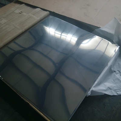 DIN1.4301 1.2*1500*3000 SUS304 Lembar logam stainless steel dengan film PE 2B dengan sertifikat 3.1