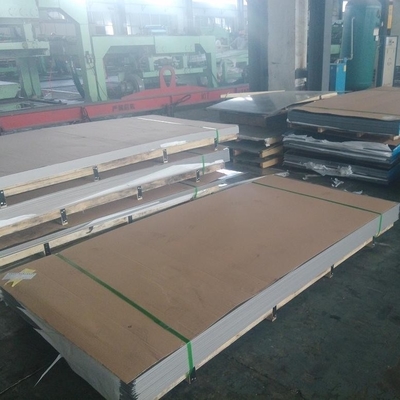 Lembar baja tahan karat 2B BA yang digulung dingin 2.0*2000*6000mm DIN1.4301 Lembar logam tak beroksi