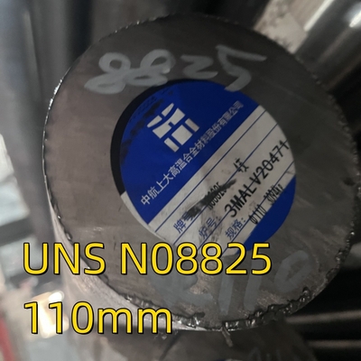UNS N08825 Stainless Steel Round Bar Nickel Alloy 825 Bright Shaft Rod Incoloy 825 Sifat Bahan