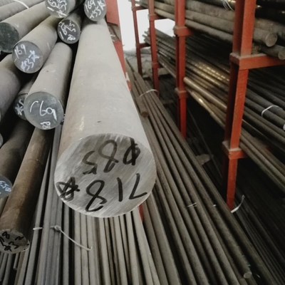 GH4169 UNS N07718 Inconel 718 Paduan Suhu Tinggi Batang Bulat Permukaan Hitam Dan Cerah
