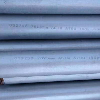 ASME SA789 UNS S32750 Tabung Mulus Baja Tahan Karat S25073 DIN1.4410 Dupleks