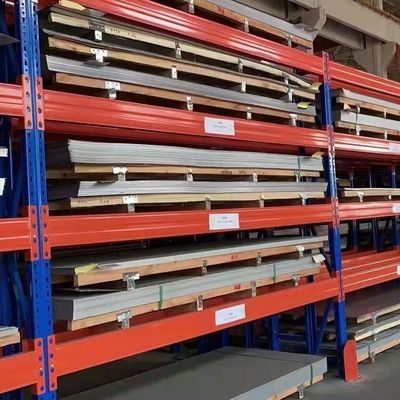 SUS304 Mirror 8K Finish 0.4 - 3.0mm Lembar Baja Rinsless Dengan Film Laser Untuk Pemotongan Laser