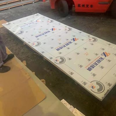 SUS304 Mirror 8K Finish 0.4 - 3.0mm Lembar Baja Rinsless Dengan Film Laser Untuk Pemotongan Laser