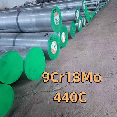Batang Bundar Baja Tahan Karat ASTM A276 440C 10-400mm OD Ketahanan Korosi Tinggi