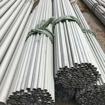 254SMO S31254 F44 Stainless Steel Seamless Tube Untuk Konstruksi / Penukar Panas