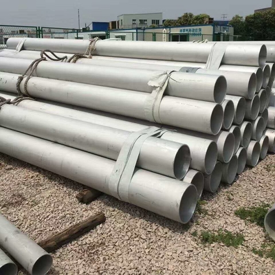 254SMO S31254 F44 Stainless Steel Seamless Tube Untuk Konstruksi / Penukar Panas