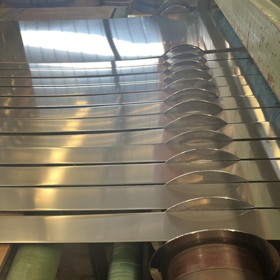 430 2BA Cold Rolled Rustless Steel Coil Strip ASTM AISI 430 SS Banding Strip Coil yang digunakan untuk dekorasi