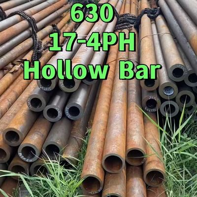 Kelas 630 17-4PH DIN 1.4542 Stainless Steel Seamless Pipe Cold Drawn SUS630 Hollow Bar