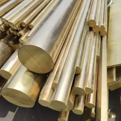 ASTM C27200 CuZn37 CW508L Perunggu Bar Bulat Bahan Tembaga Lembut 20*3000mm