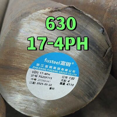 EN 1.4548 AISI630 17-4 PH SUS630 Baja tahan karat batang bulat Kondisi H1150 Kekerasan 28HRC (Minimum)