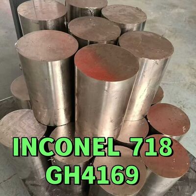 ASTM B637 UNS N07718 Nickel Alloy Rod Diameter 16-300mm Inconel 718 Round Bar Sulution Treated
