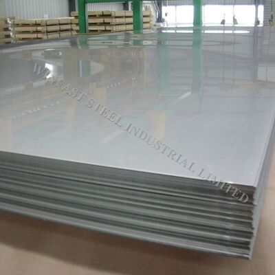 254 SMO/UNS S31254 W. Nr. 1.4547 Ketebalan 3-50 mm Plat stainless steel yang digulung panas
