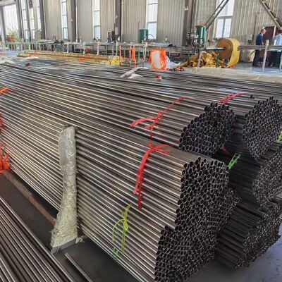 ASTM A269 TP304 AISI304 Stainless Steel Welded Pipe yang Digunakan untuk Railing Handrail Stair Surface Bright