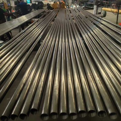 ASTM A269 TP304 AISI304 Stainless Steel Welded Pipe yang Digunakan untuk Railing Handrail Stair Surface Bright