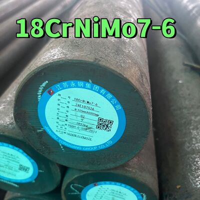 Batang Baja Paduan 18Crnimo7-6 Setara 1.6587 18NCD6 Gulungan Panas 105MM Anil Lunak