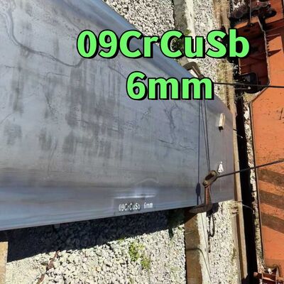 EN10025-2 Pelat Canai Panas Kelas 09CrCuSb ND Baja Pelat Baja Corten Korosi Titik Embun Asam Sulfat