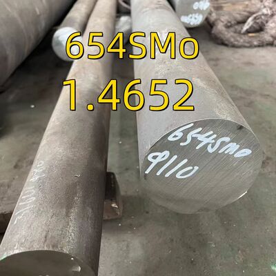 Batang Bulat Baja Tahan Karat 654SMO UNS S32654 1.4652 Batang Bulat