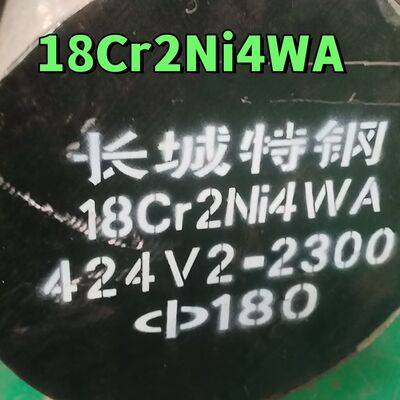 Batang Bulat Baja Paduan 18Cr2Ni4WA OD 180mm Baja Karburisasi Kekuatan Tinggi Tempa untuk Roda Gigi Tugas Berat
