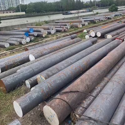 Batang Bulat Baja Paduan 18Cr2Ni4WA OD 180mm Baja Karburisasi Kekuatan Tinggi Tempa untuk Roda Gigi Tugas Berat