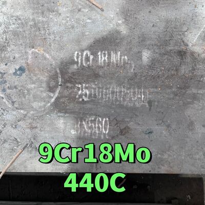 Lembaran Baja Tahan Karat SUS440C Martensitik Karbon Tinggi 9Cr18Mo