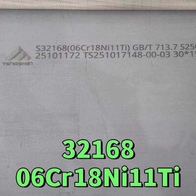 321 Grade Hot Rolled Mill Finish Stainless Steel Plate dan Stainless Steel Sheet untuk Industri Kimia