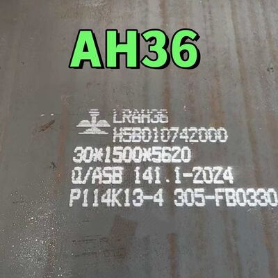 DH36 Lempeng baja bangunan kapal dengan kekuatan 355MPa dan tes benturan Lempeng baja struktural lambung