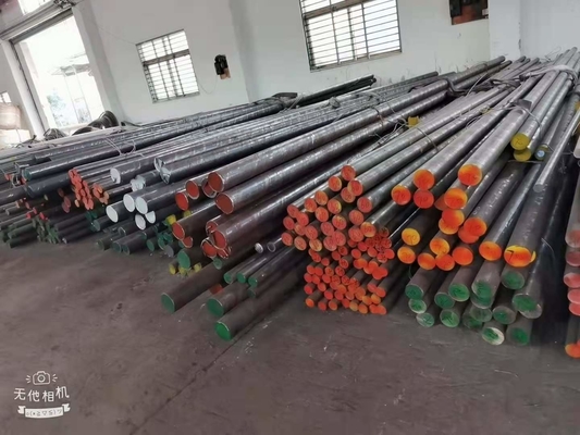 AISI 329 Ukuran 4,5 &quot;Panjang Batang Bulat Padat Stainless Steel