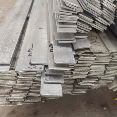 Besi Plat Datar Galvanis Celup Panas S235JR ASTM A36 SS400 Besi Plat Datar Lunak 30*3*6000MM