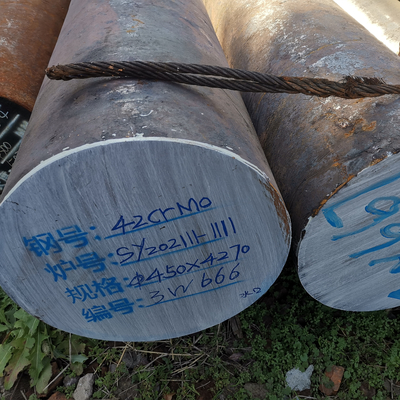 42crmo Scm440 Alloy Steel Round Bars Od200-600mm Ditempa
