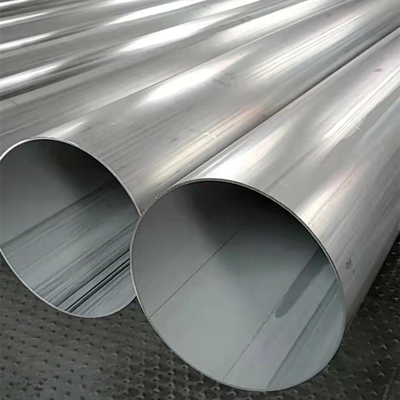 Tabung las baja tahan karat 14", CON COSTURA, ASME B36.19M, SCH 10, BE, ASTM A312 GR. TP304