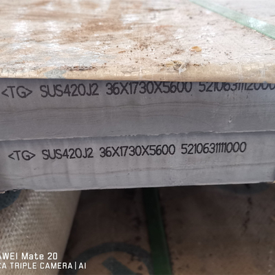 30Cr13/ EN 1.4028 / DIN X30Cr13 / JIS SUS 420J2 Lembar baja tahan karat untuk instrumen bedah