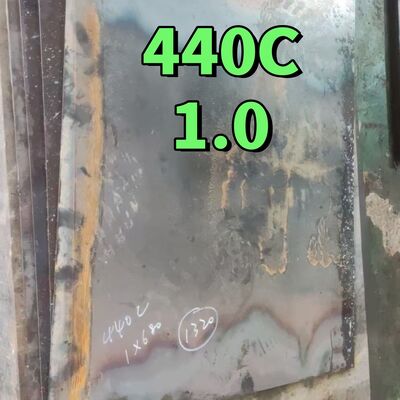 SUS440C X105CrMo17/1.4125 9Cr18Mo Lembar baja tahan karat 1.0*1000*2000MM
