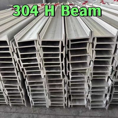 Ukuran H Beam Baja Tahan Karat 304: Panjang 200 mm x 100 mm x 6 meter (IPE 200) SS 304 H Beam