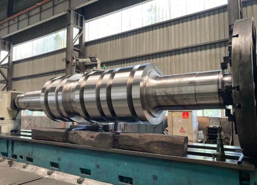 34CrNiMo6 steel shafts machining 34CrNiMo6+QT Struktur paduan Steel Bar Rod Annealed OD 55mm 6M Panjang 4