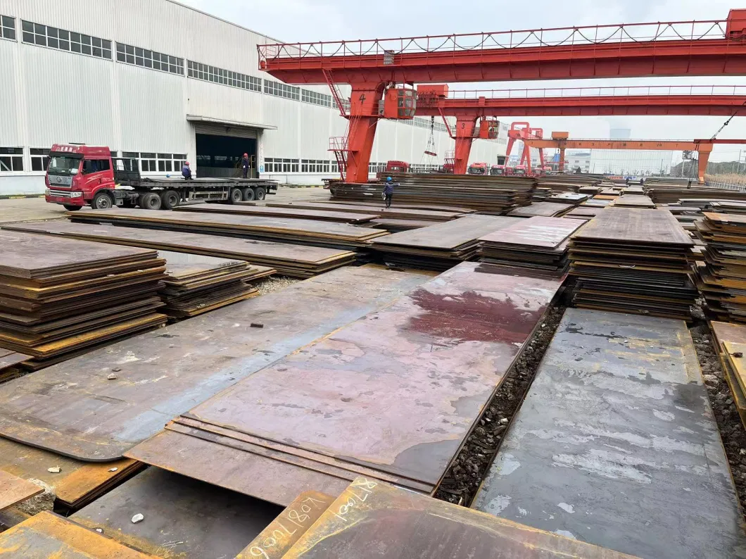 Bahan Lembar Baja Kekuatan Tinggi Eq70 Abs 12600 X 3000 X 70mm Dengan 3,2 Cert 5