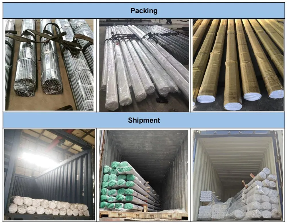 S45C Bar Bulat Tergores Dingin SAE1045 Rod Gulung Dingin Annealing Dengan Kekerasan 18,3*2500mm 4