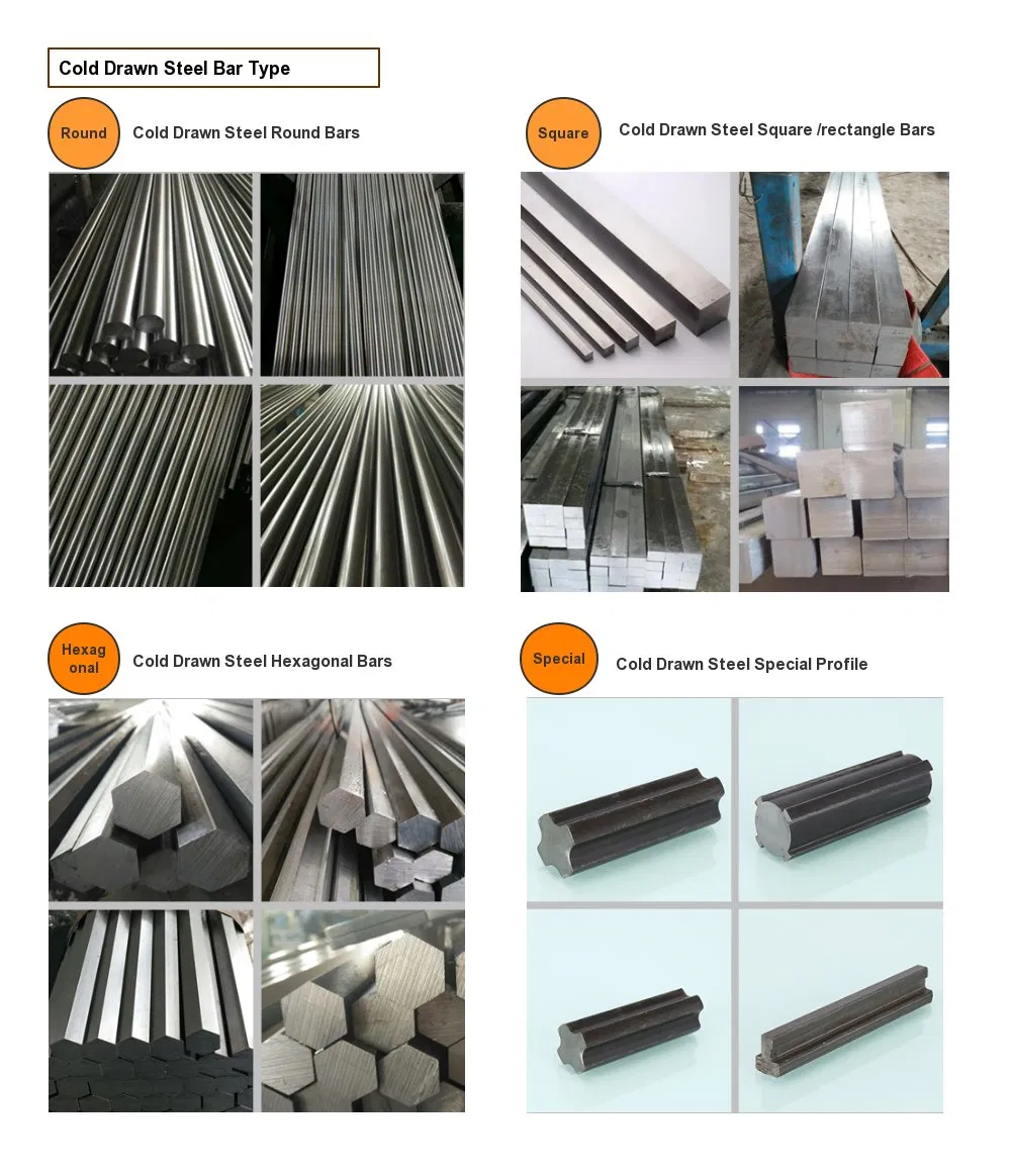 S45C Cold Drawing Round Bar SGD400-D Dipoles Bright Round Bar Dia 12MM 16MM * 6000 0