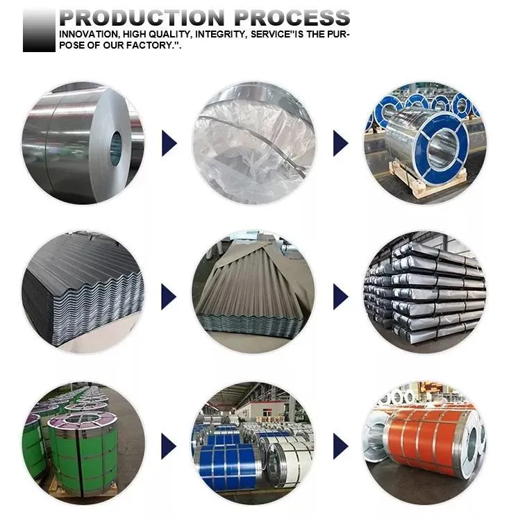 DX51D Z275 G90 1.0x1500 1.5x1500 asam kromium Hot Dip Galvanized Steel Roll Strip 4